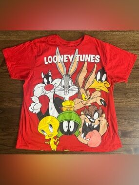 Looney Tunes Red Graphic Tee - XXL